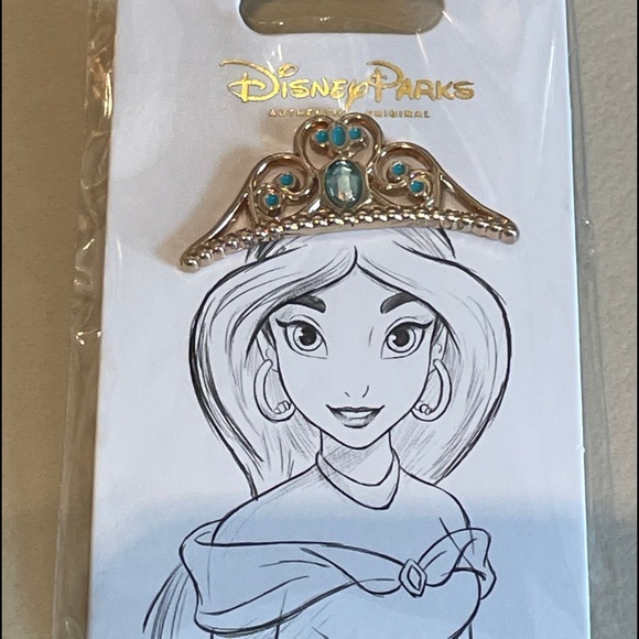 Disney Parks Princess Jasmine Tiara Pin - Picture 1 of 2
